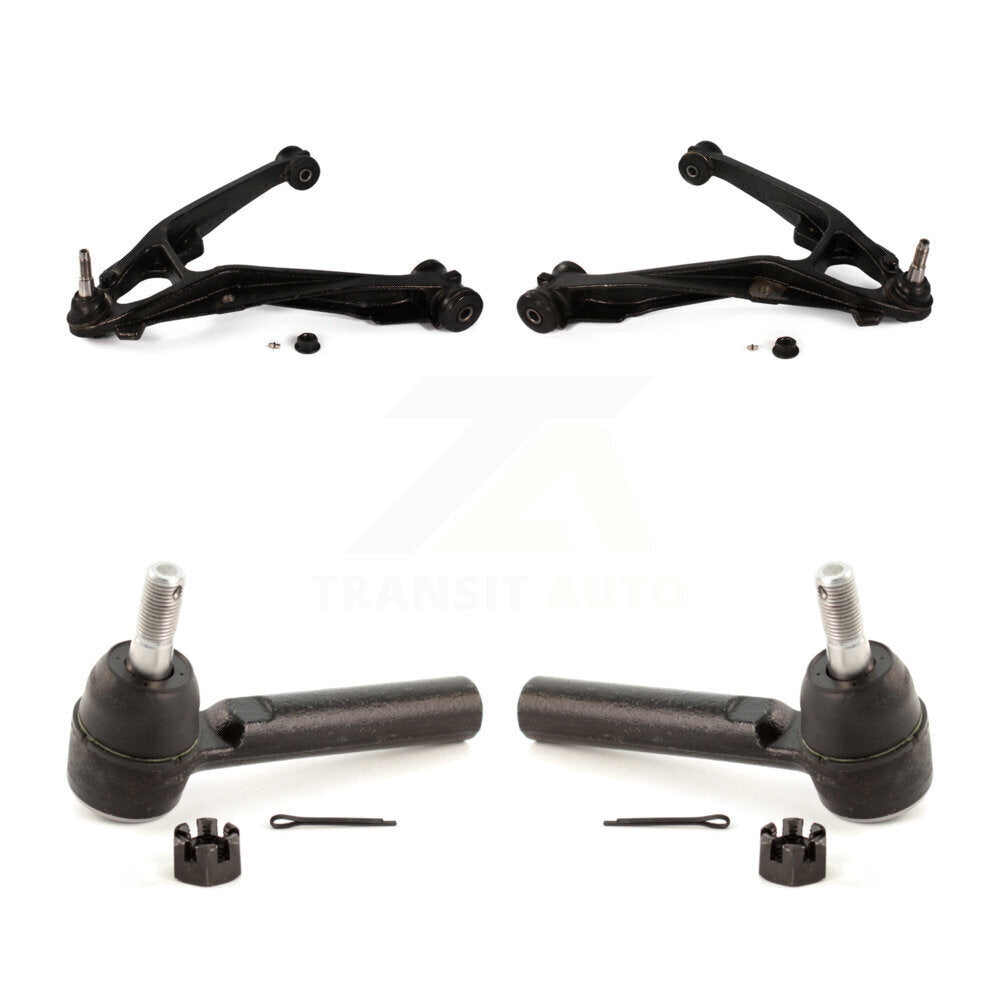 Suspension Control Arm Assembly & Tie Rod End Front Kit For Chevrolet GMC Sierra