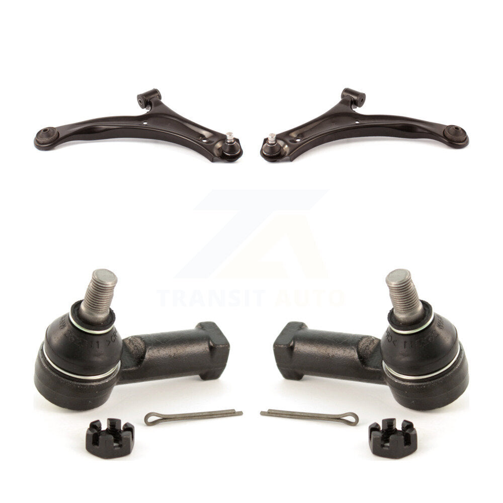 Suspension Control Arm Assembly Tie Rod End Front Kit For 2004-2007 Suzuki Aerio