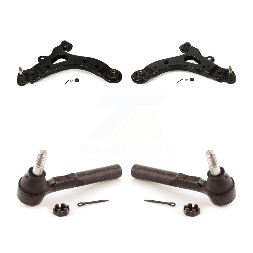 Suspension Arm Tie Rod End Front Kit For Pontiac Montana Buick Rendezvous Aztek