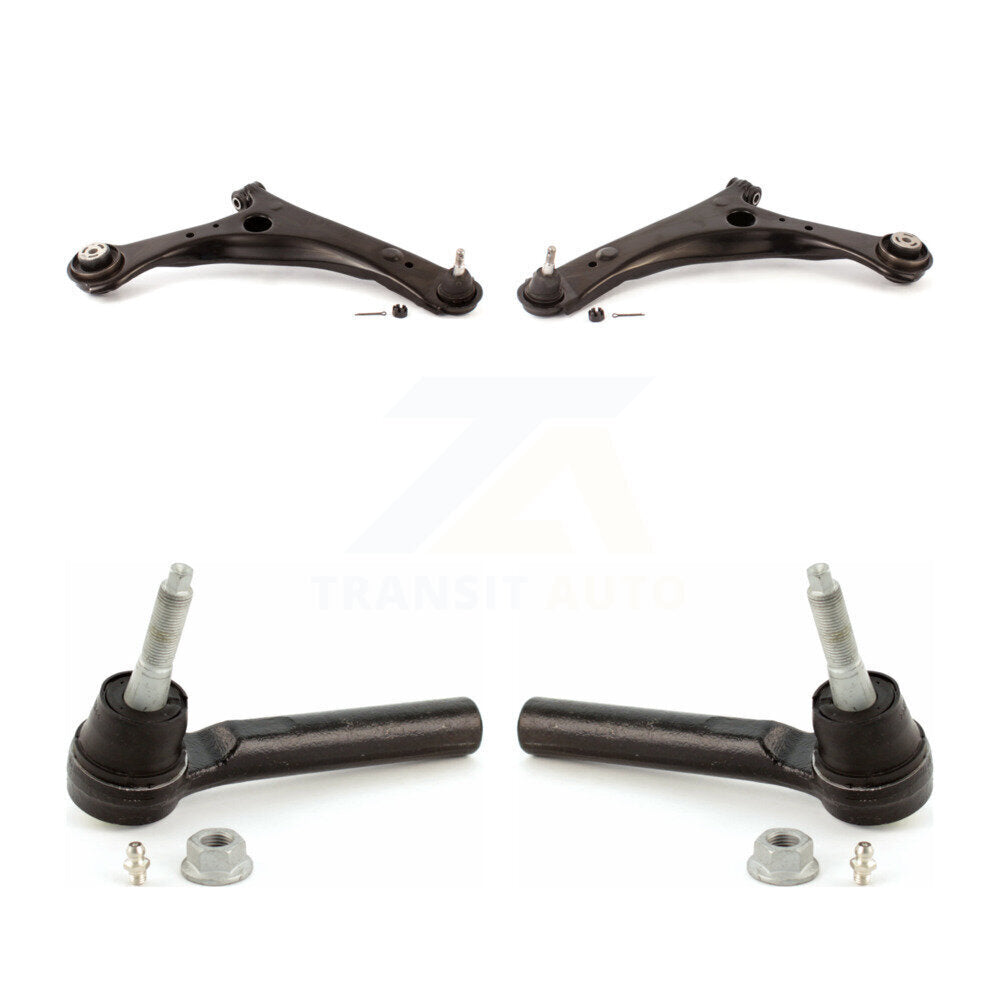 Suspension Arm Tie Rod End Front Kit For Dodge Grand Caravan Chrysler Town & Ram