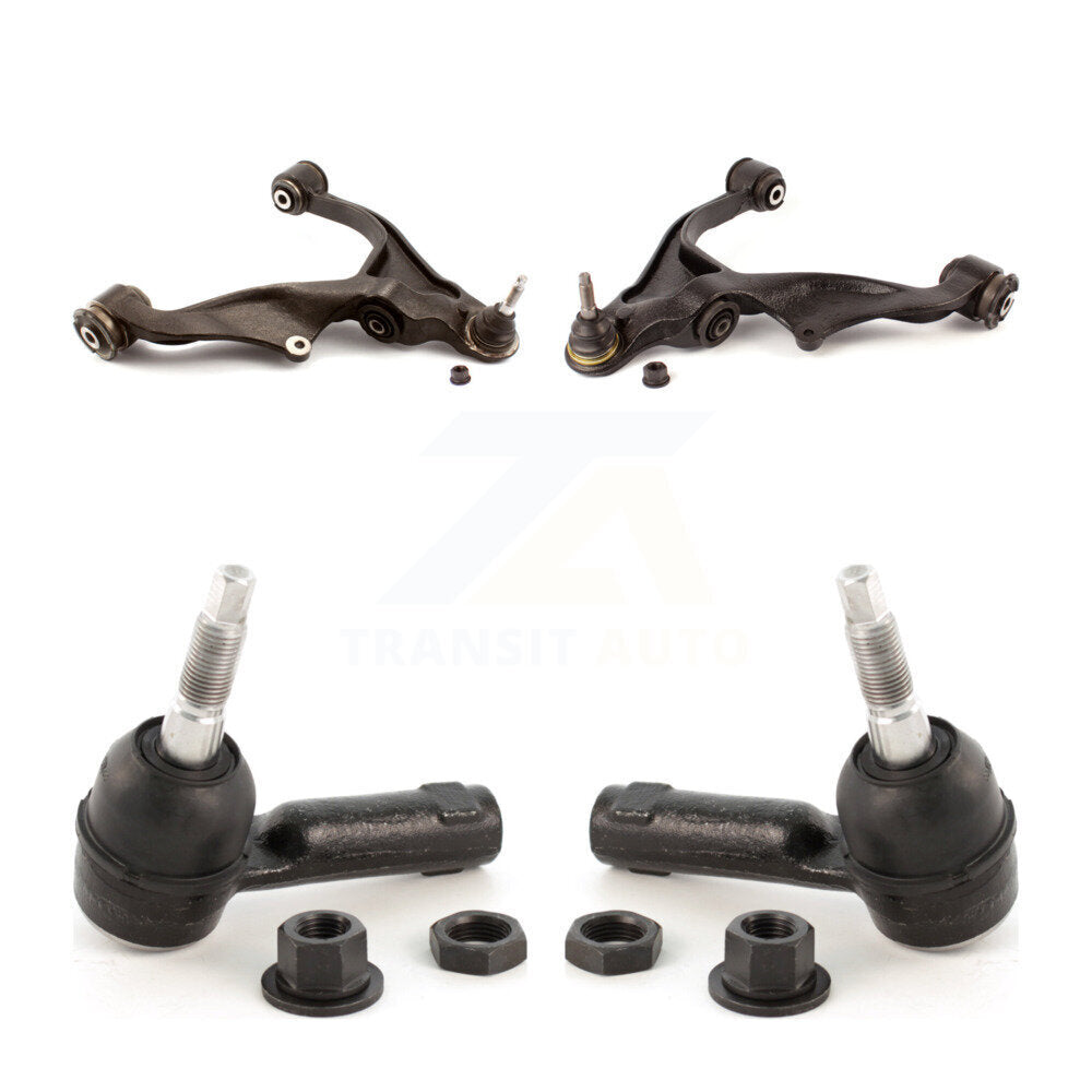 Suspension Control Arm Assembly And Tie Rod End Front Kit For Dodge Ram 1500 4WD