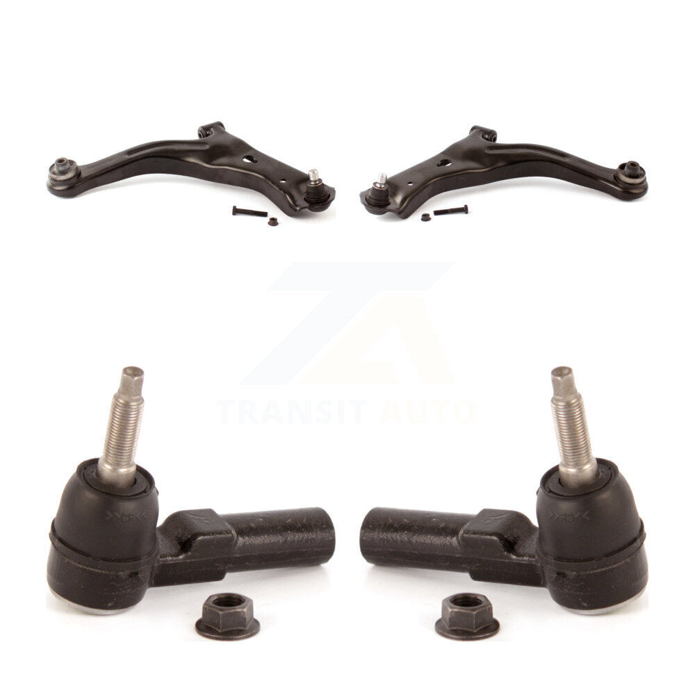 Suspension Control Arm Assembly And Tie Rod End Front Kit For Ford Escape Mazda