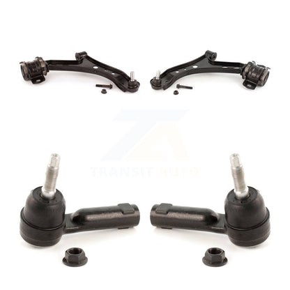 Suspension Control Arm Assembly And Tie Rod End Front Kit For Ford Mustang