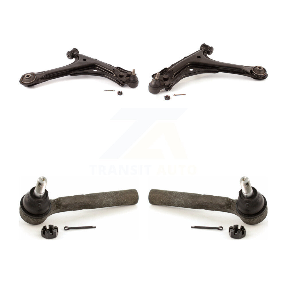 Suspension Control Arm Assembly And Tie Rod End Front Kit For Chevrolet Cavalier