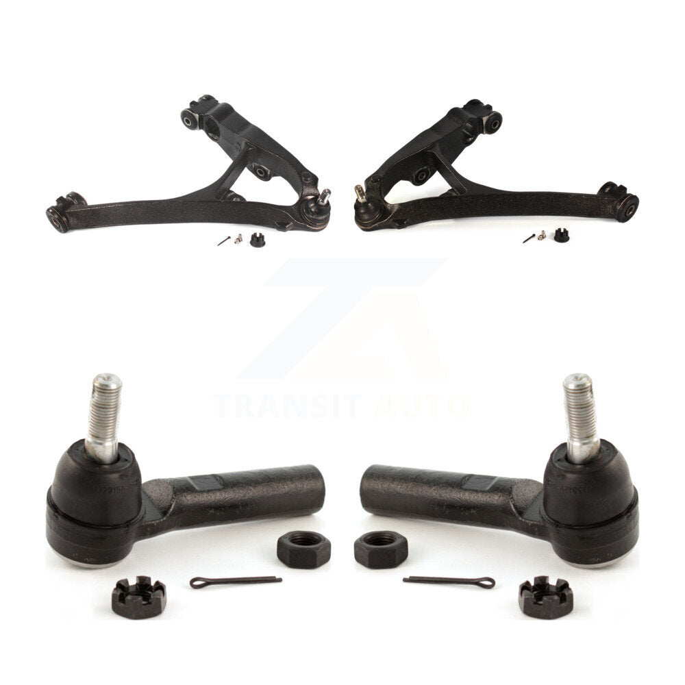 Suspension Control Arm Assembly & Tie Rod End Front Kit For GMC Savana 2500 AWD