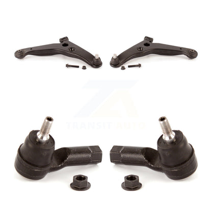 Suspension Control Arm Assembly Tie Rod End Front Kit For Mitsubishi Lancer AWD