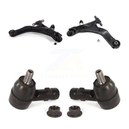Suspension Control Arm Assembly & Tie Rod End Front Kit For Kia Spectra Hyundai