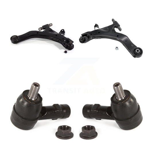Suspension Control Arm Assembly & Tie Rod End Front Kit For Kia Spectra Hyundai