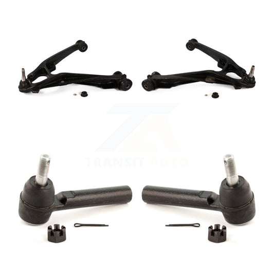 Suspension Control Arm Assembly & Tie Rod End Front Kit For Chevrolet GMC Sierra