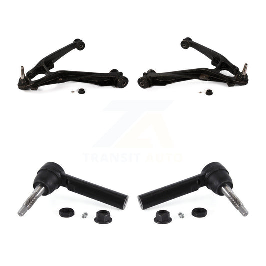 Suspension Control Arm Assembly And Tie Rod End Front Kit For GMC Sierra 1500