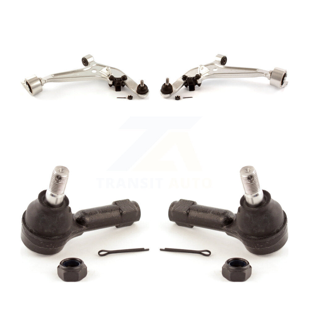 Suspension Control Arm Assembly & Tie Rod End Front Kit For 05-06 Nissan X-Trail