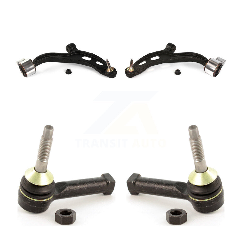 Suspension Control Arm Assembly & Tie Rod End Front Kit For Ford Flex Taurus MKS