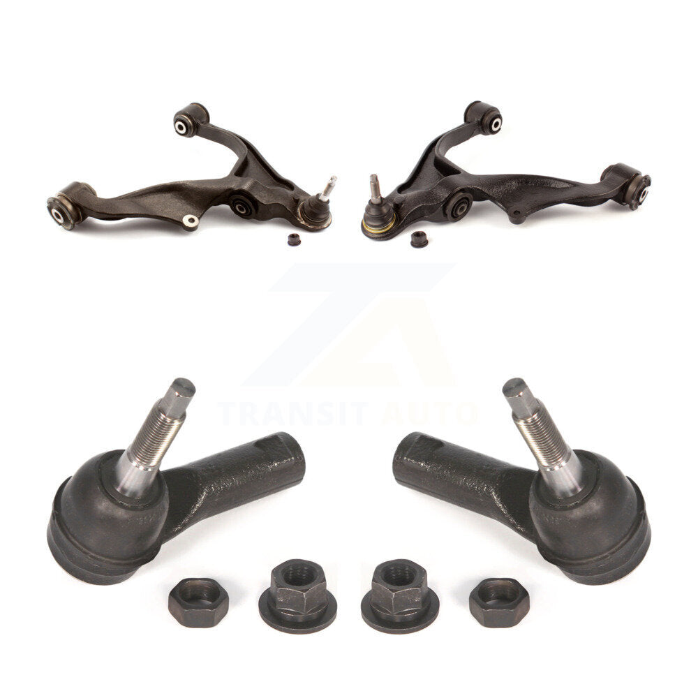 Suspension Control Arm Assembly And Tie Rod End Front Kit For Ram 1500 Classic