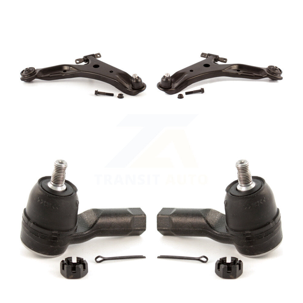 Suspension Control Arm And Tie Rod End Front Kit For 2001-2006 Hyundai Santa Fe