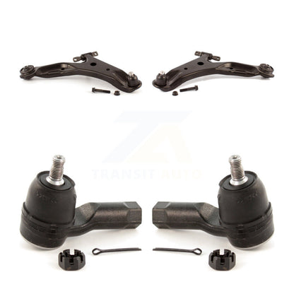 Suspension Control Arm And Tie Rod End Front Kit For 2001-2006 Hyundai Santa Fe