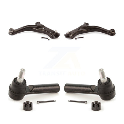 Suspension Control Arm Assembly And Tie Rod End Front Kit For Ford Escape Mazda