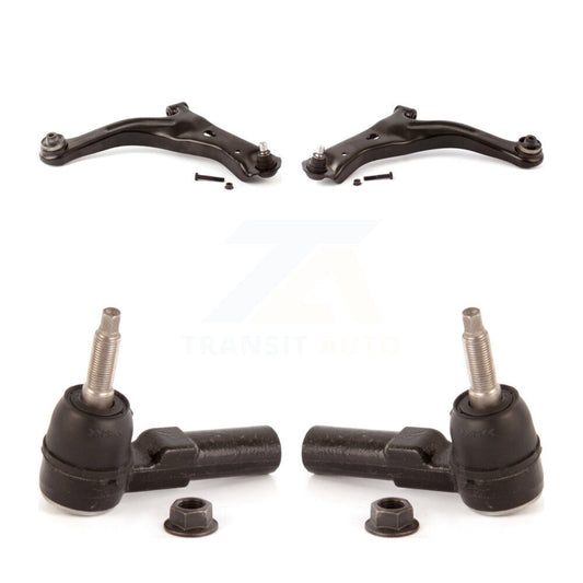 Suspension Control Arm Assembly And Tie Rod End Front Kit For Ford Escape Mazda