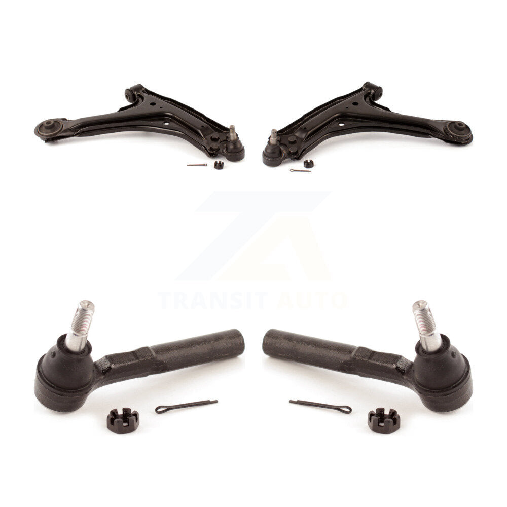 Suspension Arm Tie Rod End Front Kit For Pontiac Grand Am Chevrolet Malibu Alero