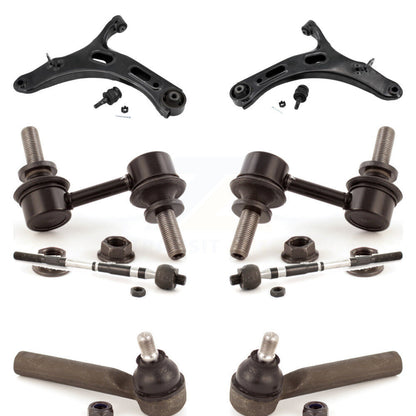 Control Arm Ball Joint Tie Rod End Link Front Kit (8Pc) For 10-14 Subaru Outback