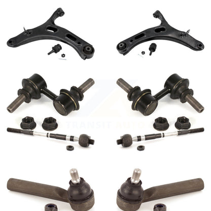 Control Arm Ball Joint Tie Rod End Link Front Kit (8Pc) For 10-14 Subaru Legacy