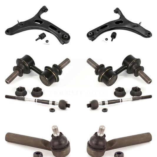 Control Arm Ball Joint Tie Rod End Link Front Kit (8Pc) For 10-14 Subaru Legacy