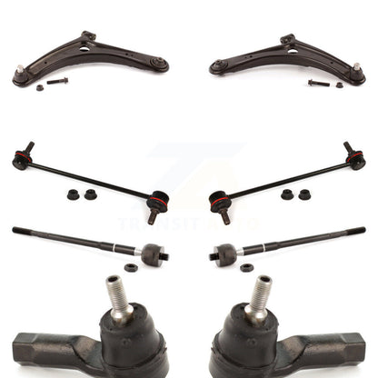 Control Arm & Ball Joint Tie Rod End Link Front Kit (8Pc) For Mitsubishi Lancer
