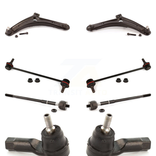 Control Arm & Ball Joint Tie Rod End Link Front Kit (8Pc) For Mitsubishi Lancer