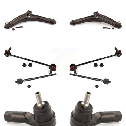 Arm Ball Joint Tie Rod End Link Front Kit (8Pc) For Mitsubishi RVR Lancer Sport