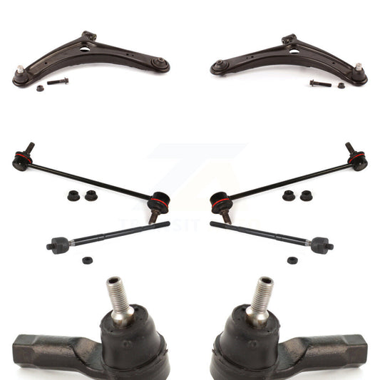 Arm Ball Joint Tie Rod End Link Front Kit (8Pc) For Mitsubishi RVR Lancer Sport