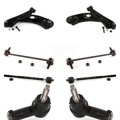 Control Arm And Ball Joint Tie Rod End Link Front Kit (8Pc) For Chevrolet Sonic