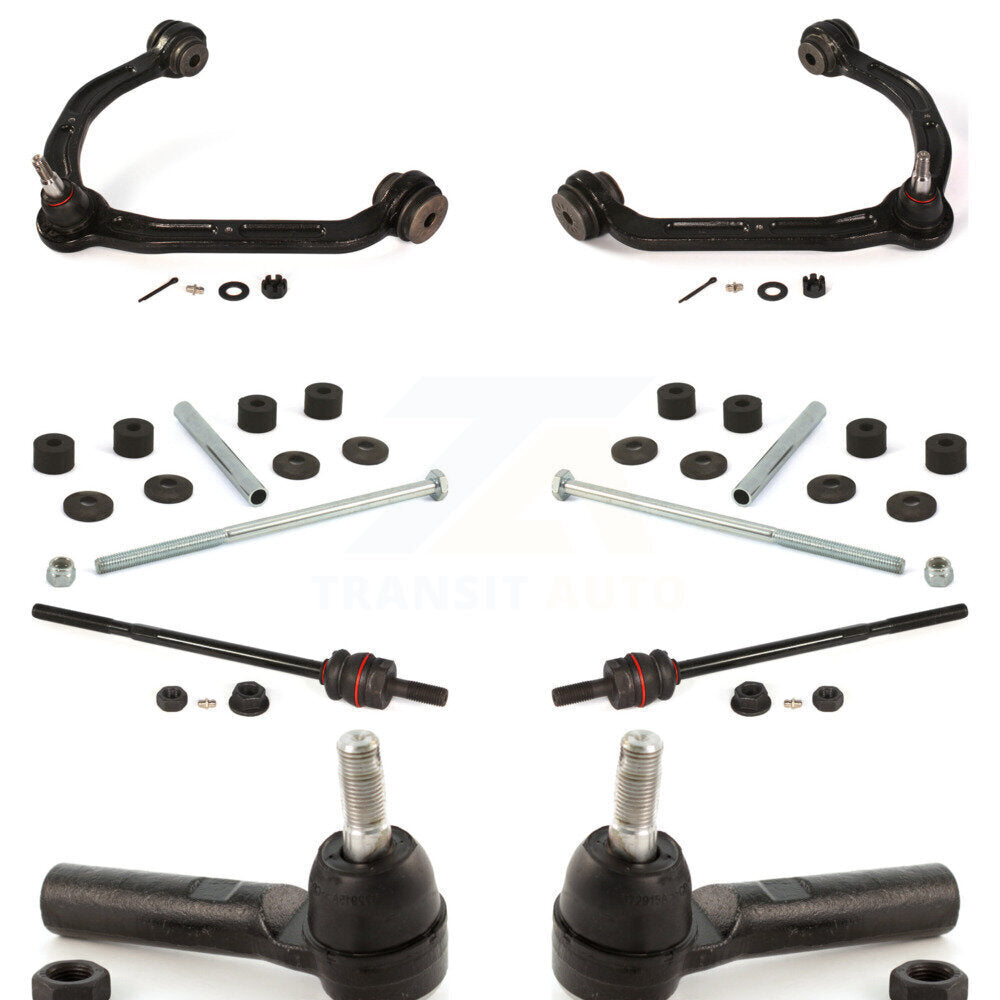 Control Arm Ball Joint Tie Rod End Link Front Kit (8Pc) For GMC Chevrolet Savana