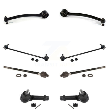 Control Arm And Ball Joint Tie Rod End Link Front Kit For Hyundai Genesis Coupe