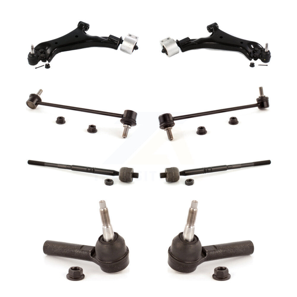 Control Arm & Ball Joint Tie Rod End Link Front Kit (8Pc) For Chevrolet Equinox