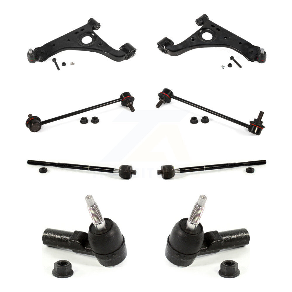 Control Arm & Ball Joint Tie Rod End Link Front Kit (8Pc) For Buick Encore Trax