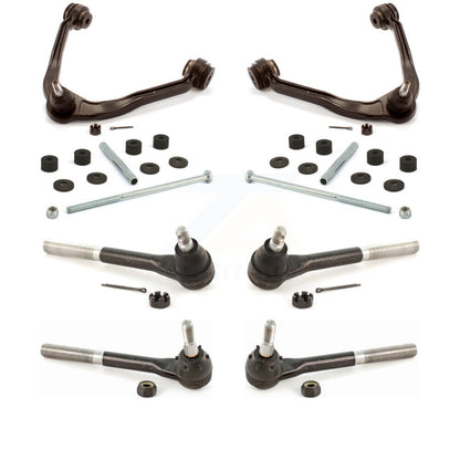 Control Arm And Ball Joint Tie Rod End Link Front Kit For 2000 GMC Yukon 5.7L