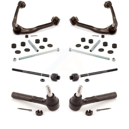 Control Arm & Ball Joint Tie Rod End Link Front Kit For Chevrolet Silverado 1500