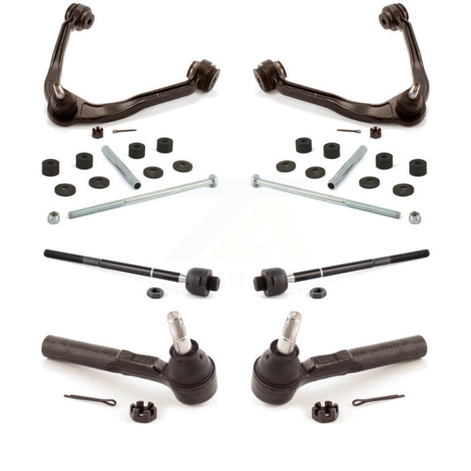 Control Arm & Ball Joint Tie Rod End Link Front Kit For Chevrolet Silverado 1500