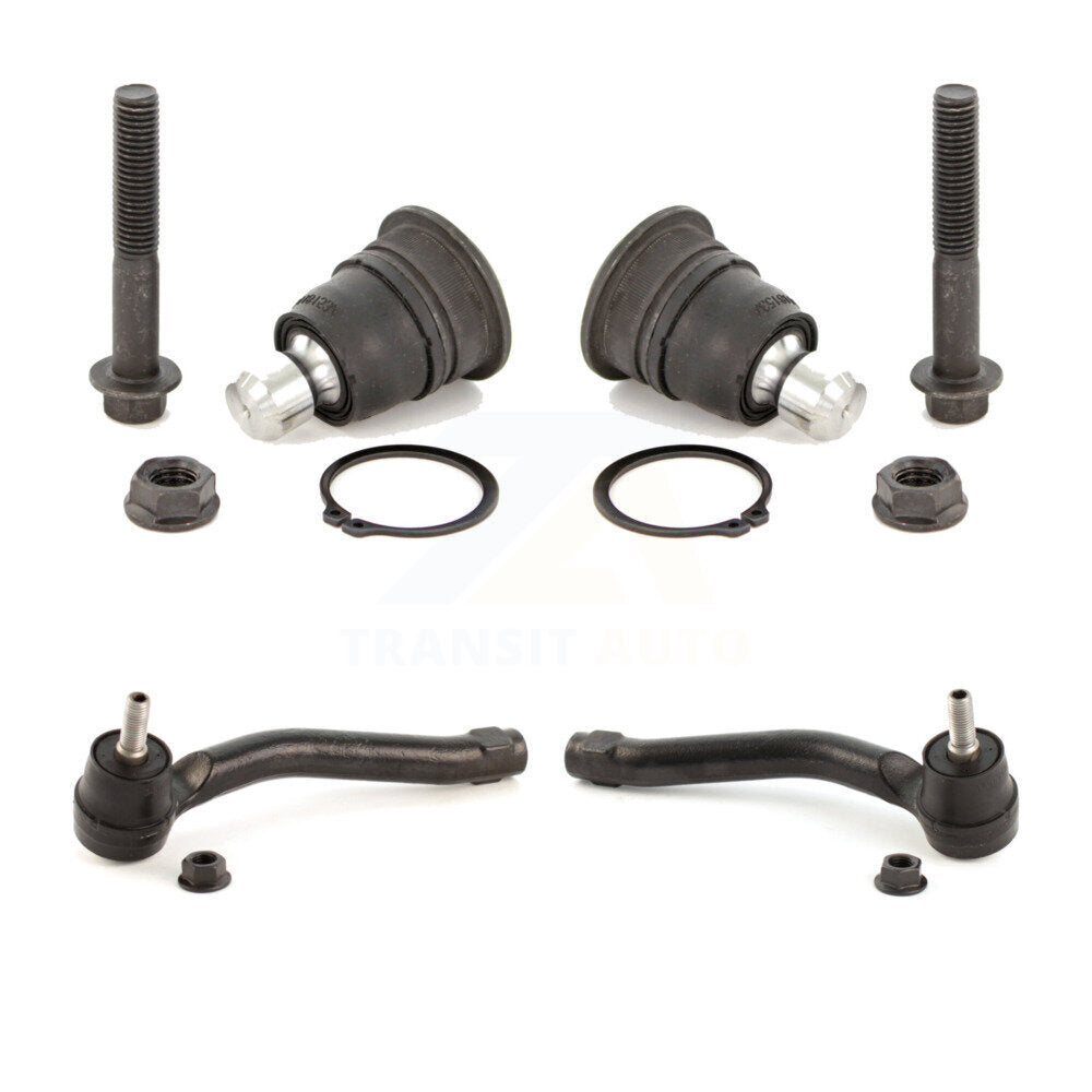 Suspension Ball Joint And Tie Rod End Front Kit For Nissan Rogue Select