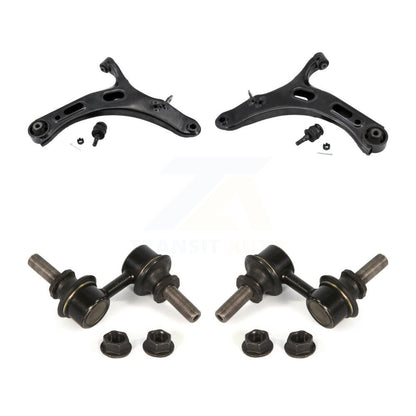 Suspension Control Arm And Ball Joint Link Front Kit For 2010-2014 Subaru Legacy
