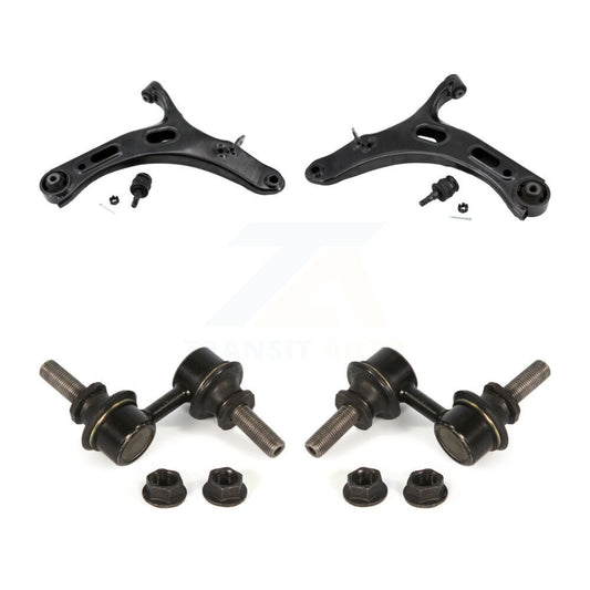 Suspension Control Arm And Ball Joint Link Front Kit For 2010-2014 Subaru Legacy
