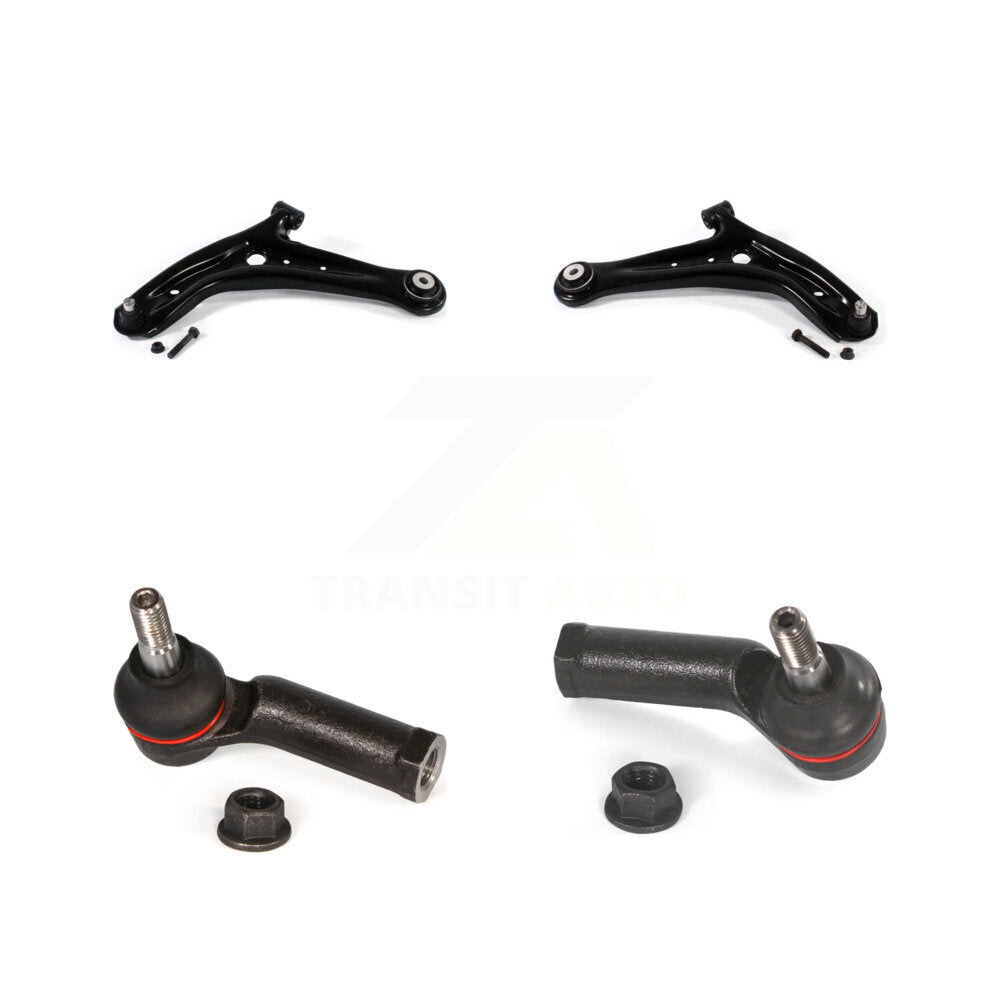 Suspension Control Arm Assembly And Tie Rod End Front Kit For Ford Fiesta
