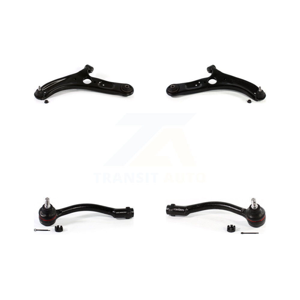 Suspension Control Arm Assembly Tie Rod End Front Kit For Kia Forte Forte5 Koup