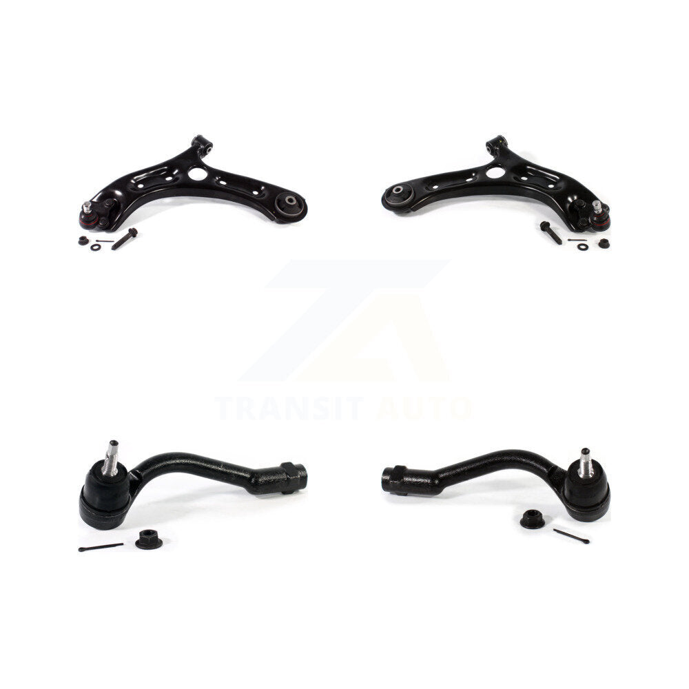 Suspension Control Arm Assembly And Tie Rod End Front Kit For Hyundai Tucson Kia