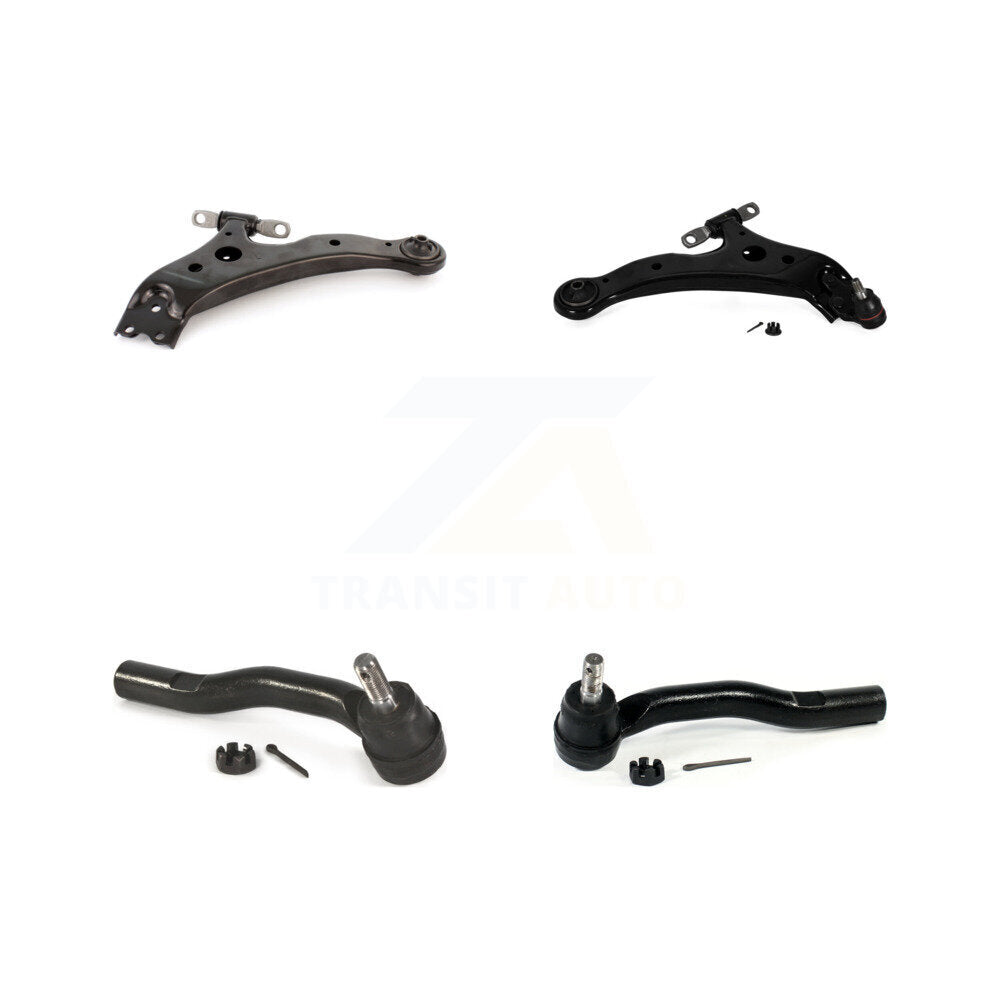 Suspension Control Arm Assembly And Tie Rod End Front Kit For Toyota Camry Lexus