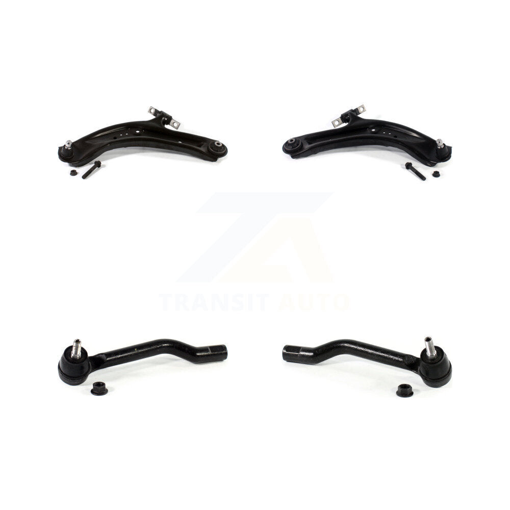 Suspension Control Arm Assembly And Tie Rod End Front Kit For Nissan Rogue Sport