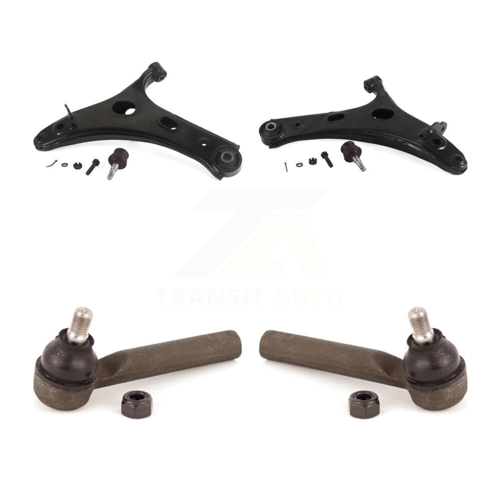 Suspension Control Arm And Tie Rod End Front Kit For 2014-2018 Subaru Forester