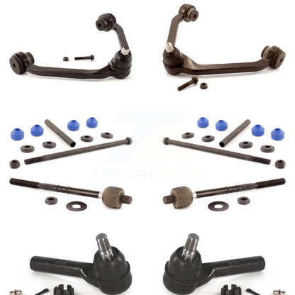 Arm And Ball Joint Tie Rod End Link Front Kit (8Pc) For Ford Explorer Sport Trac