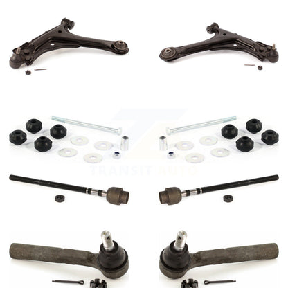 Control Arm & Ball Joint Tie Rod End Link Front Kit (8Pc) For Chevrolet Cavalier