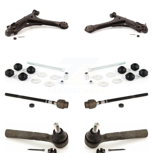 Control Arm & Ball Joint Tie Rod End Link Front Kit (8Pc) For Chevrolet Cavalier