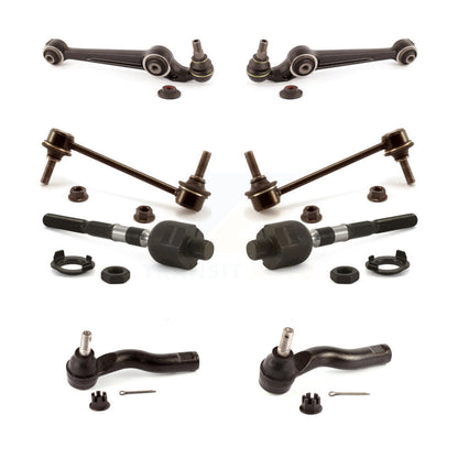 Control Arm Ball Joint Assembly Tie Rod End Link Front Kit (8Pc) For Lincoln MKZ